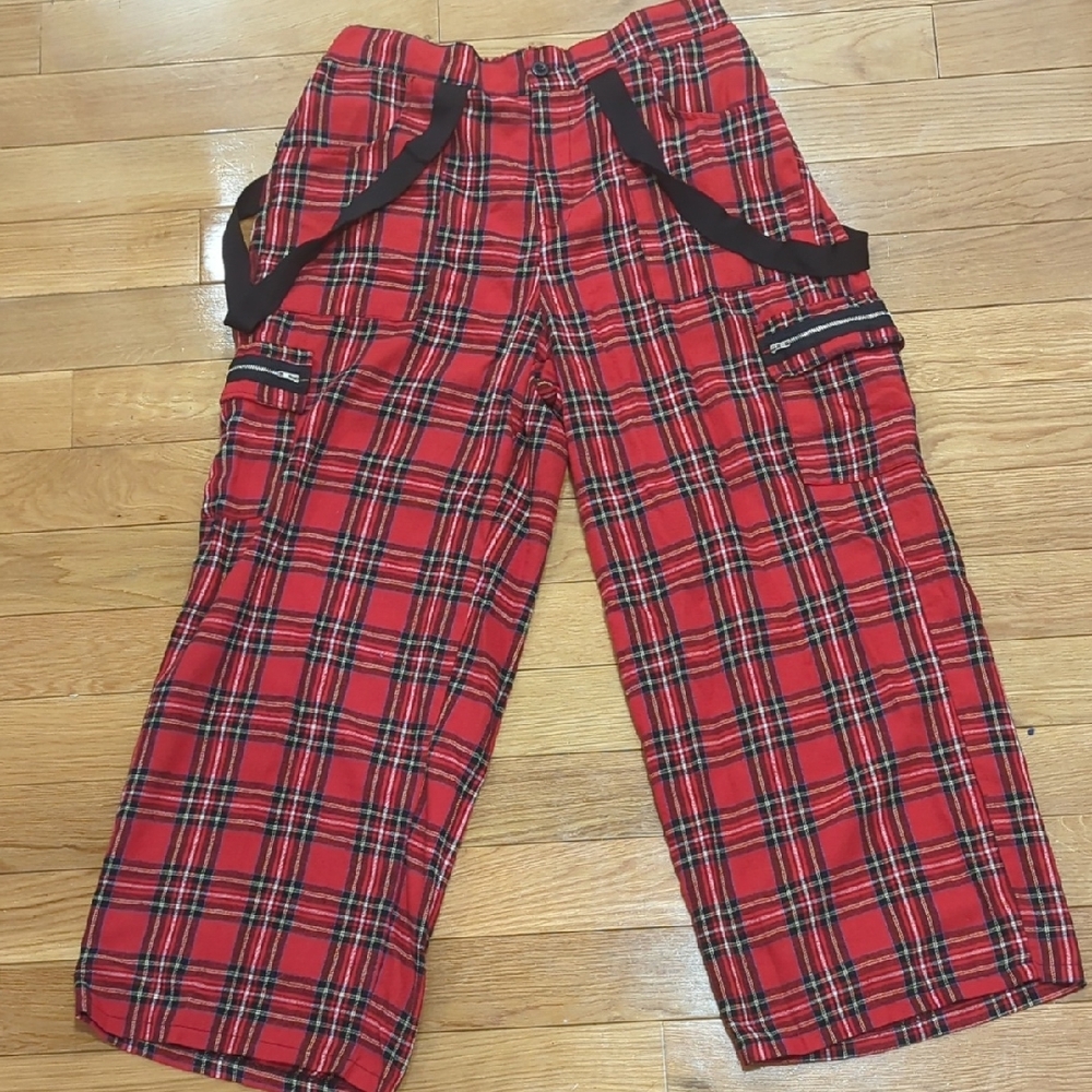 Plaid Red Bottoms